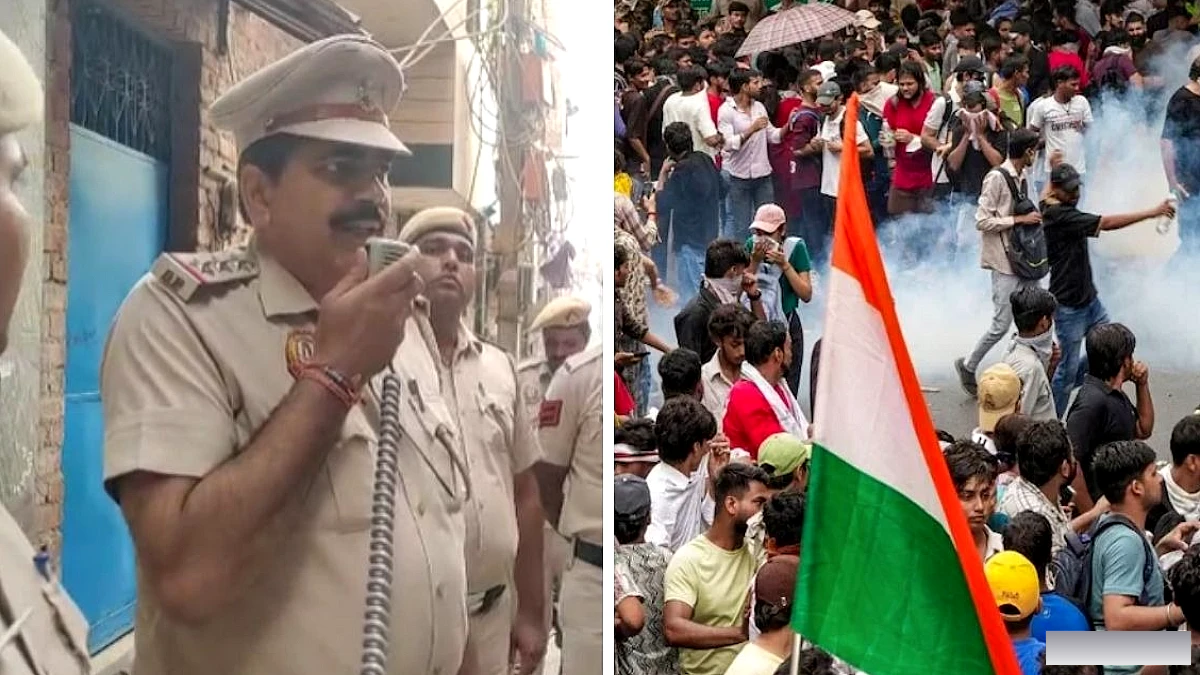 मंतर पर प्रदर्शन पर प्रतिबंध, 25,000 से अधिक सुरक्षा कर्मी तैनात