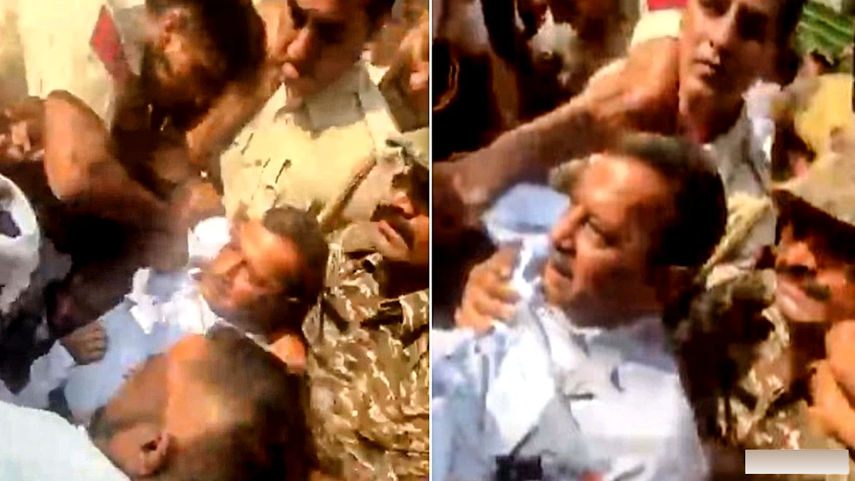 मंतर के रास्ते में अरविंद केजरीवाल को पुलिस ने हिरासत में लिया