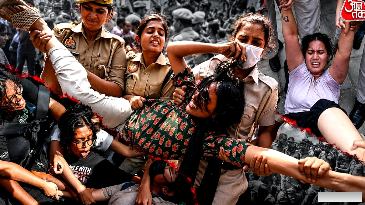 दिल्ली में CJP प्रदर्शन के दौरान पुलिस ने प्रदर्शनकारियों को उठाकर ले जाने की कार्रवाई की