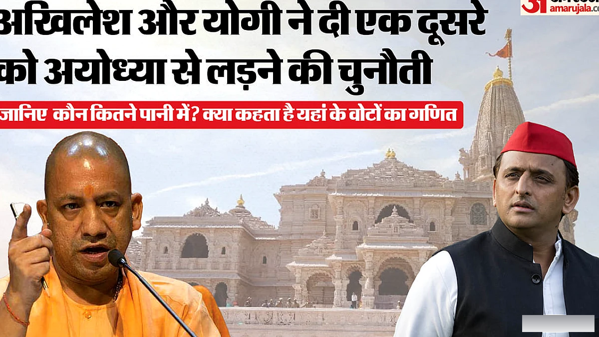 अयोध्या सीट पर योगी और अखिलेश की चुनौती: चुनावी अतीत का विश्लेषण
