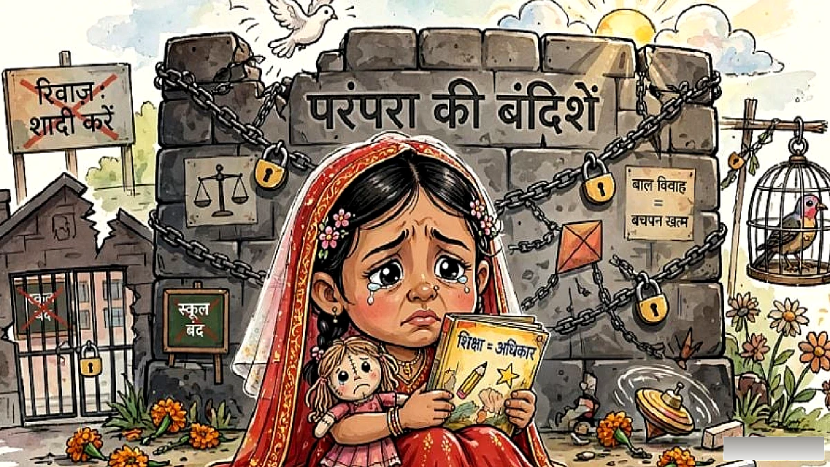 इस साल 69 बाल विवाह की शिकायतें, 47 रुकवाए, गरीबी-अशिक्षा और प्रेम संबंध बनी वजह