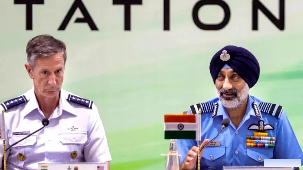 वायुसेना प्रमुख ने कहा, 'F-35 के पास जाने नहीं देते, बेचने की बात करते हैं