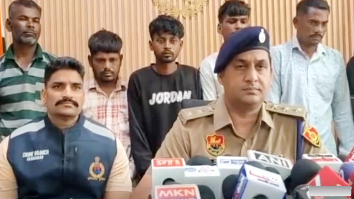 फरीदाबाद में 'गुलेल गैंग' के 7 सदस्यों पर डकैती के आरोप, पुलिस ने किया एनकाउंटर
