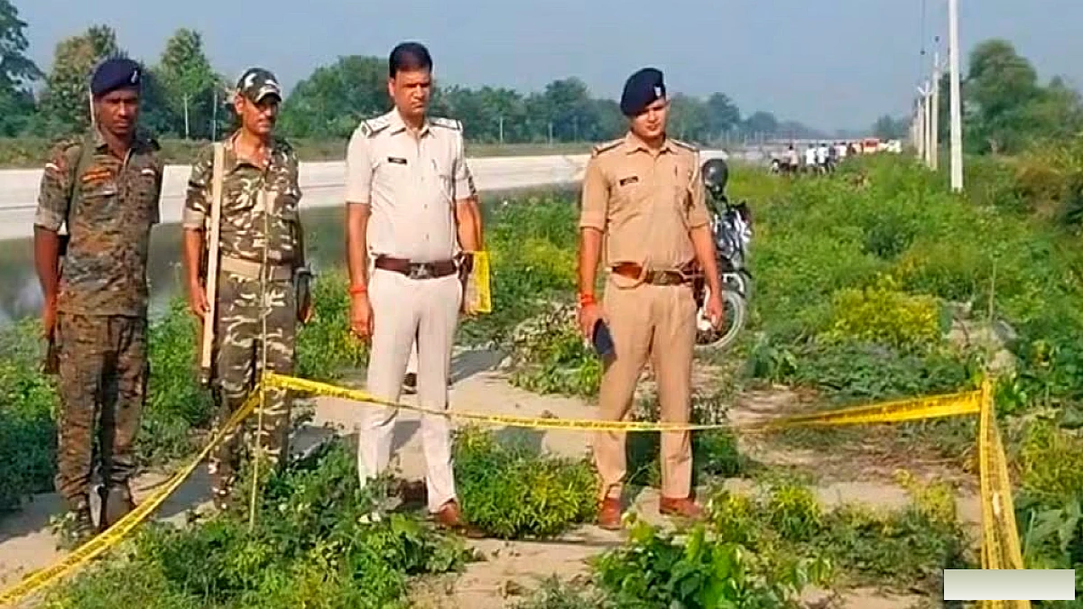 गोपालगंज में नहर की पटरी पर झाड़ियों में मिला अज्ञात युवक का शव, जांच में जुटी पुलिस