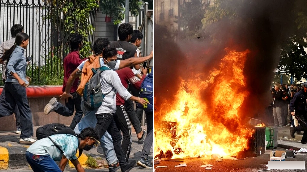 फ्रांस में छात्र विरोधों के पीछे इस्लामी‑वामपंथी नेटवर्क, भारत अगला लक्ष्य