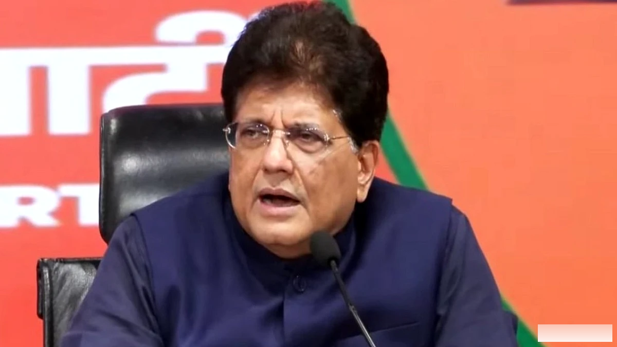 पीयूष गोयल ने कांग्रेस के ‘राजनीतिक रिवॉर्ड’ को उजागर करते हुए CEC‑संबंधी सौदेबाजी पर सवाल उठाए