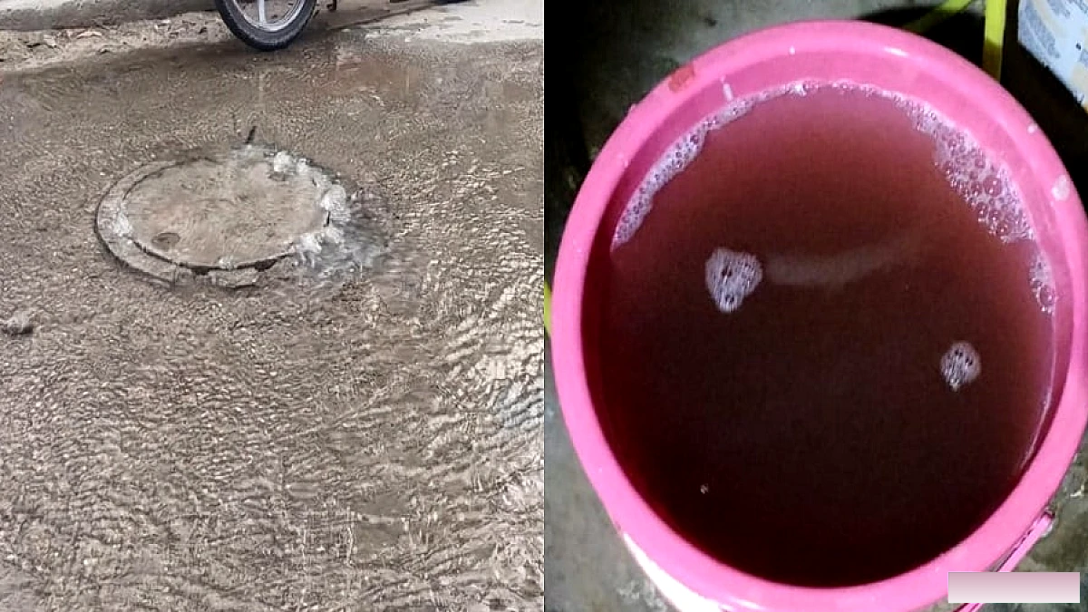 आगरा में गंगा जल का गंदा प्रवाह: सड़कें और घर गंदे पानी से जूझ रहे