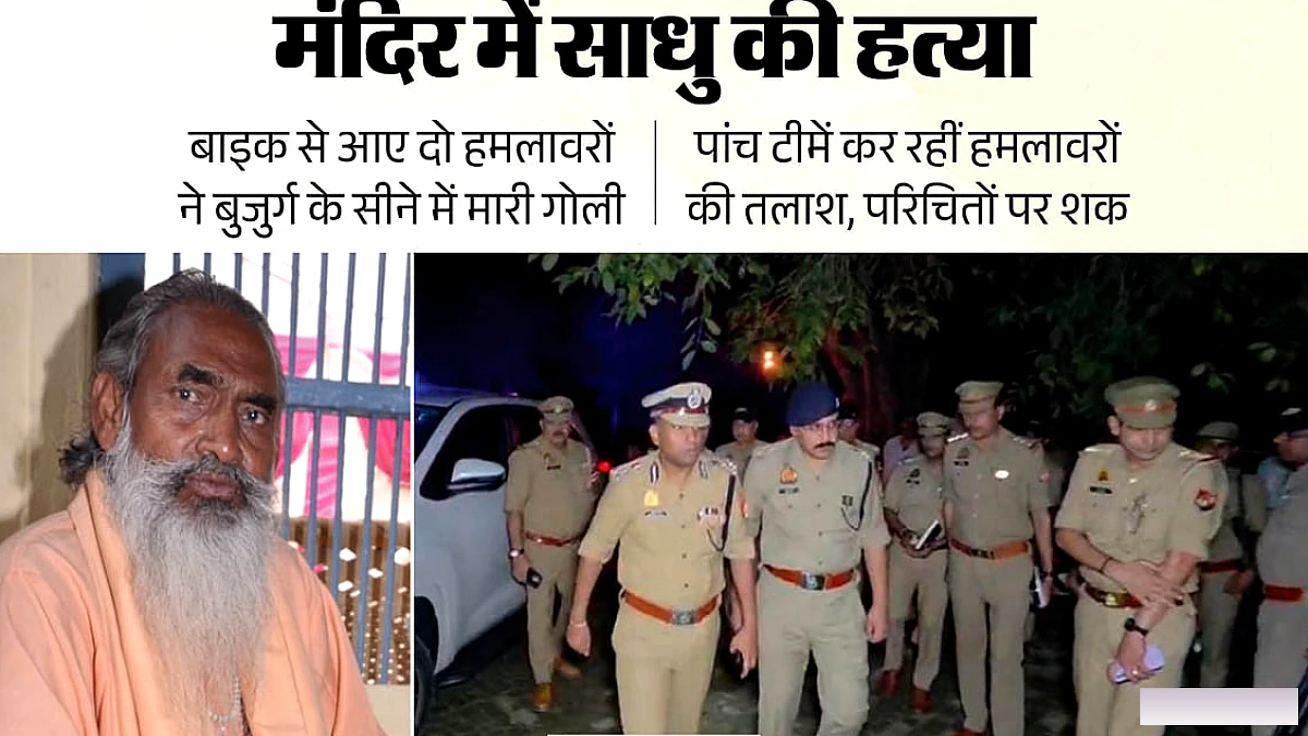 साधु देवानंद पर दो मिनट की बातचीत के बाद हत्या