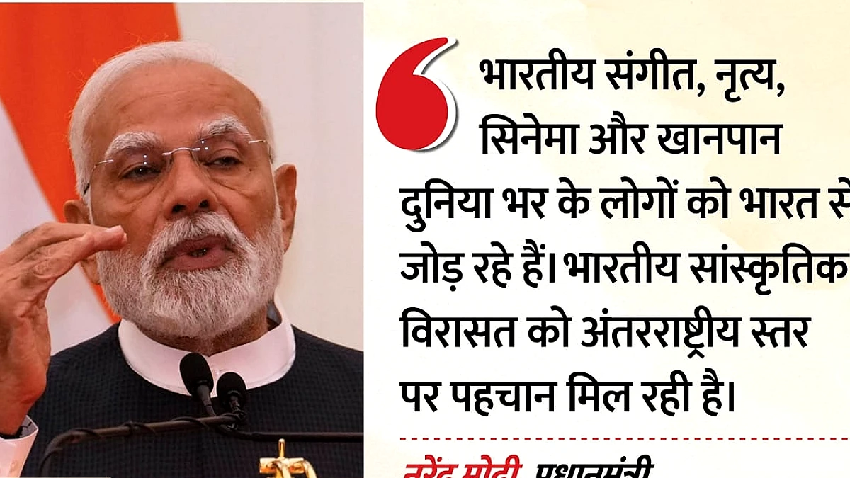 विश्व में भारतीय संस्कृति की पहचान बढ़ रही है, प्राचीन धरोहरों की वापसी तेज