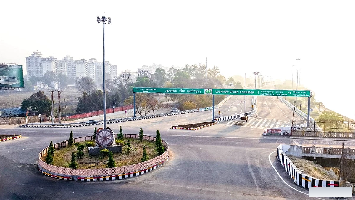लखनऊ में नया 10 किमी ग्रीन कॉरिडोर: किसान पथ से आईआईएम रोड तक विस्तार