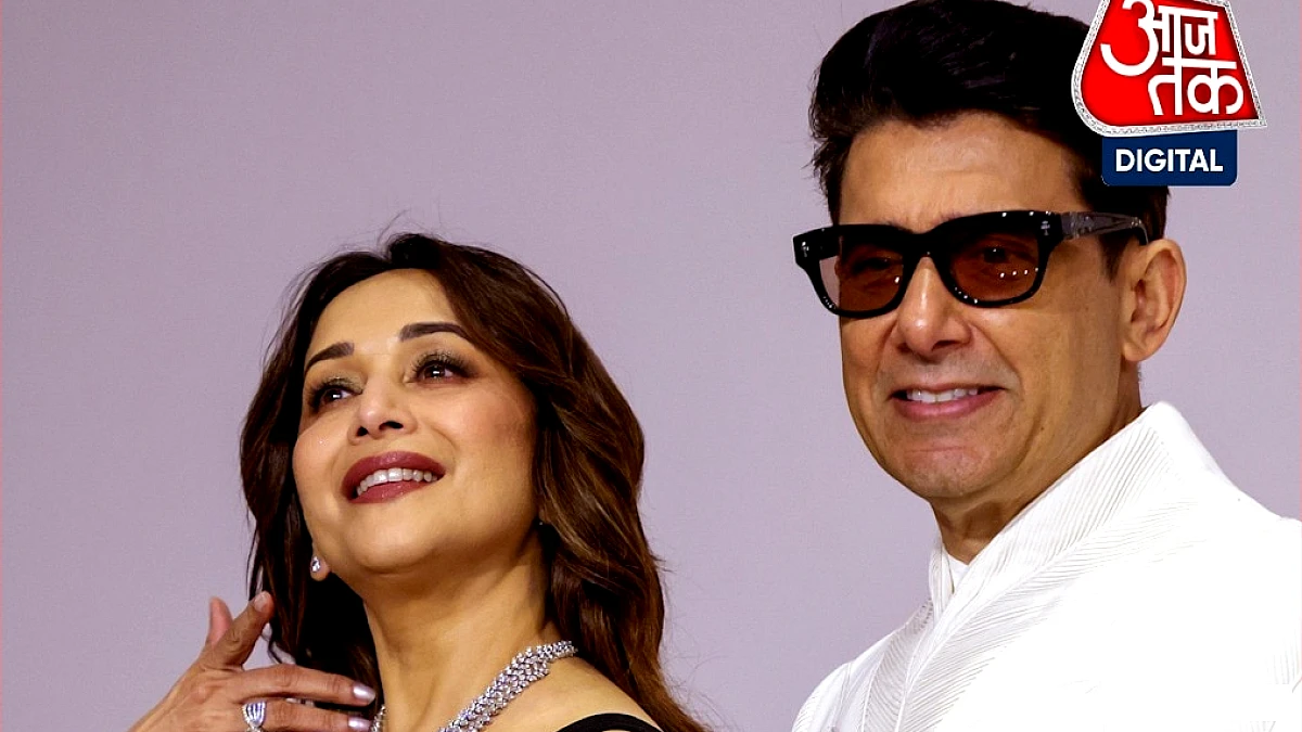 Madhuri Dixit‑Nene की 27वीं शादी की सालगिरह पर रोमांटिक पोस्ट ने सोशल मीडिया पर मचा धूम