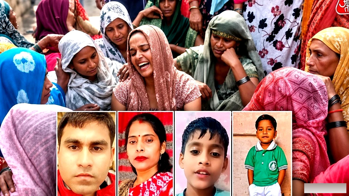 ग्रेटर नोएडा में पाँच परिवारिक मौतों के मामले में नया मोड़, बहनों‑बहनोई पर FIR