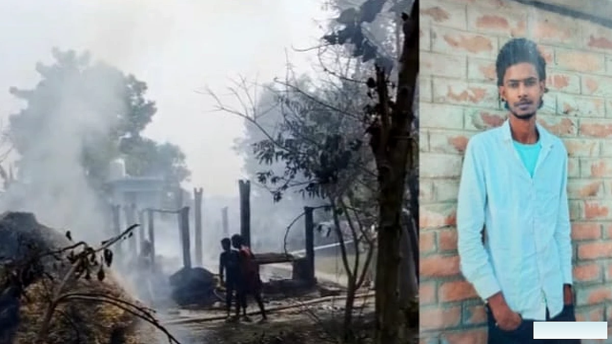 युवक की हत्या के बाद बवाल, गुस्साई भीड़ ने आधा दर्जन घरों में लगाई आग; कई थानों की पुलिस तैनात