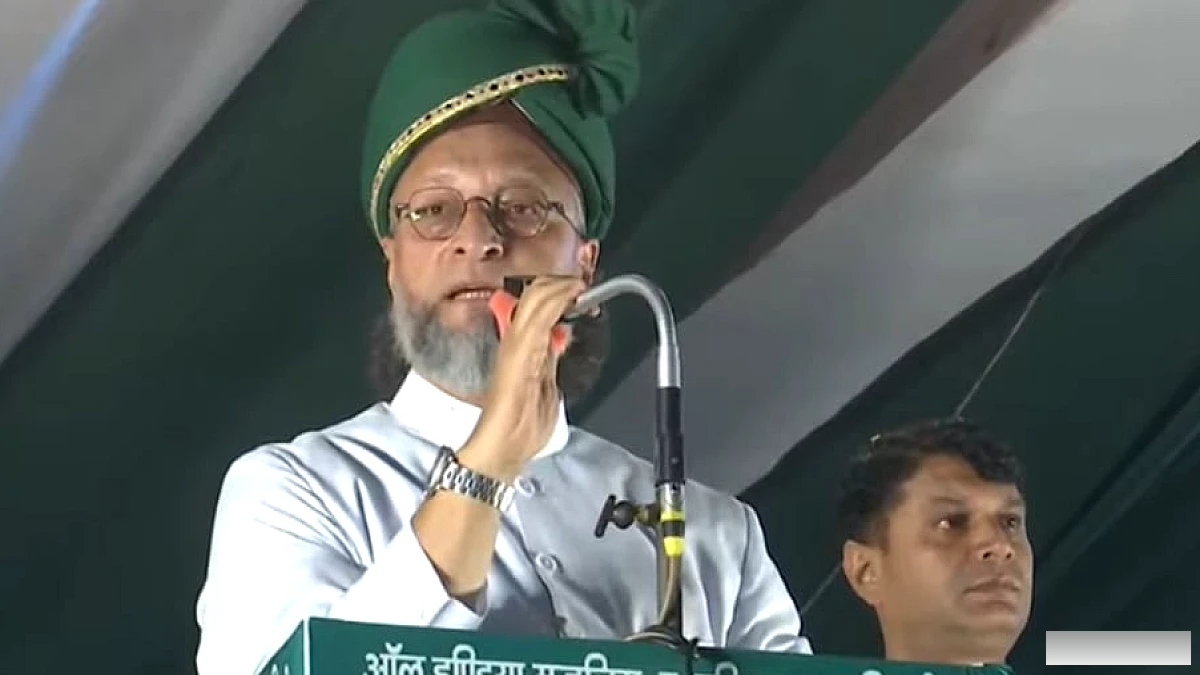 इंडिया गठबंधन पर प्रहार, कहा मुसलमानों को खुद चुनना चाहिए नेता