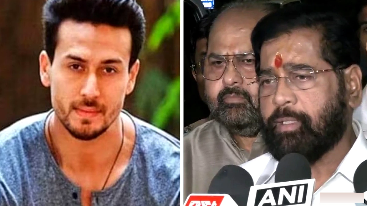 एकनाथ शिंदे ने कहा, टाइगर श्रॉफ पर फायरिंग करने वालों को वही जवाब मिलेगा