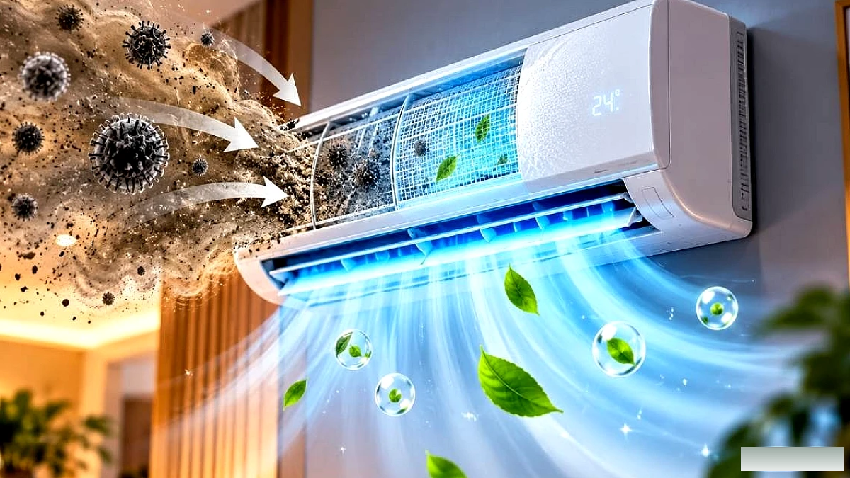 AC के फैन मोड से हवा साफ़, बिना खर्च के एयर प्यूरीफायर जैसा प्रभाव