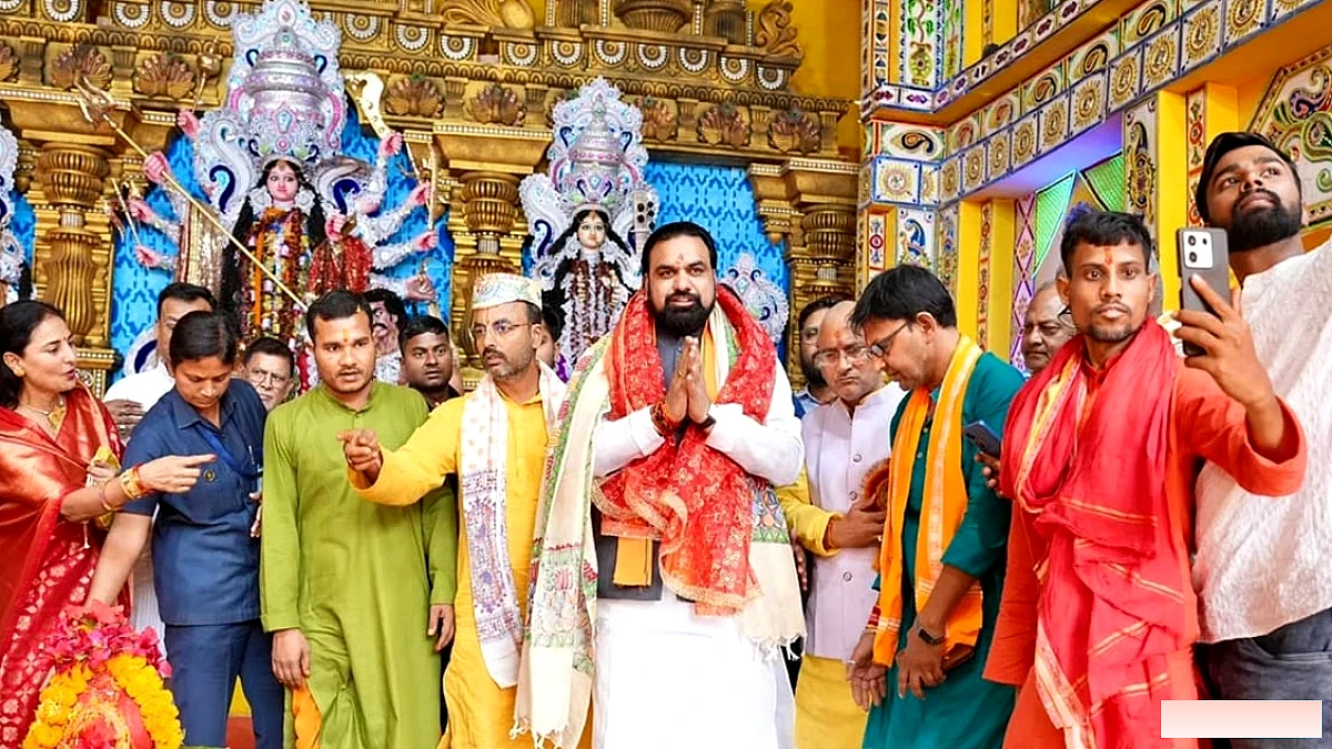 महानवमी पर मुख्यमंत्री सम्राट चौधरी ने मां दुर्गा की पूजा-अर्चना की, बिहार की सुख-समृद्धि की कामना की