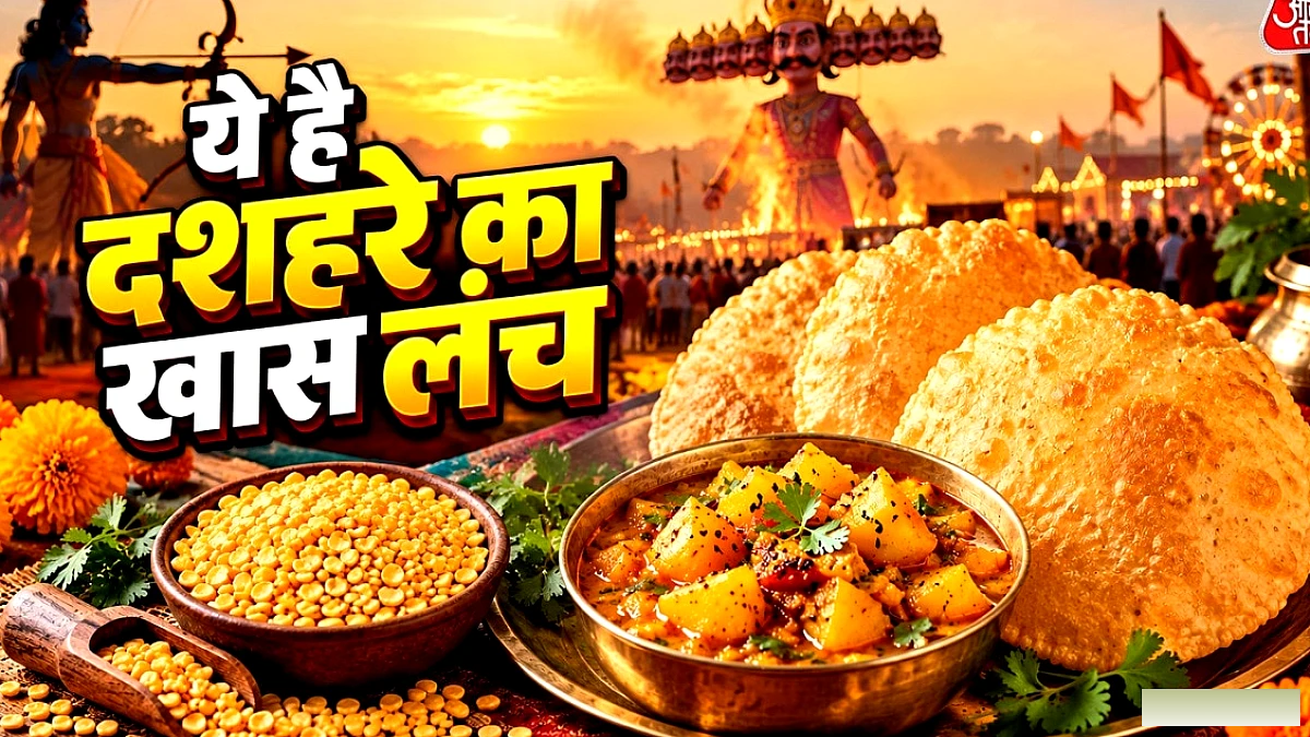 दशहरा लंच में चना दाल पूरी और क्रीमी पनीर ग्रेवी की रेसिपी