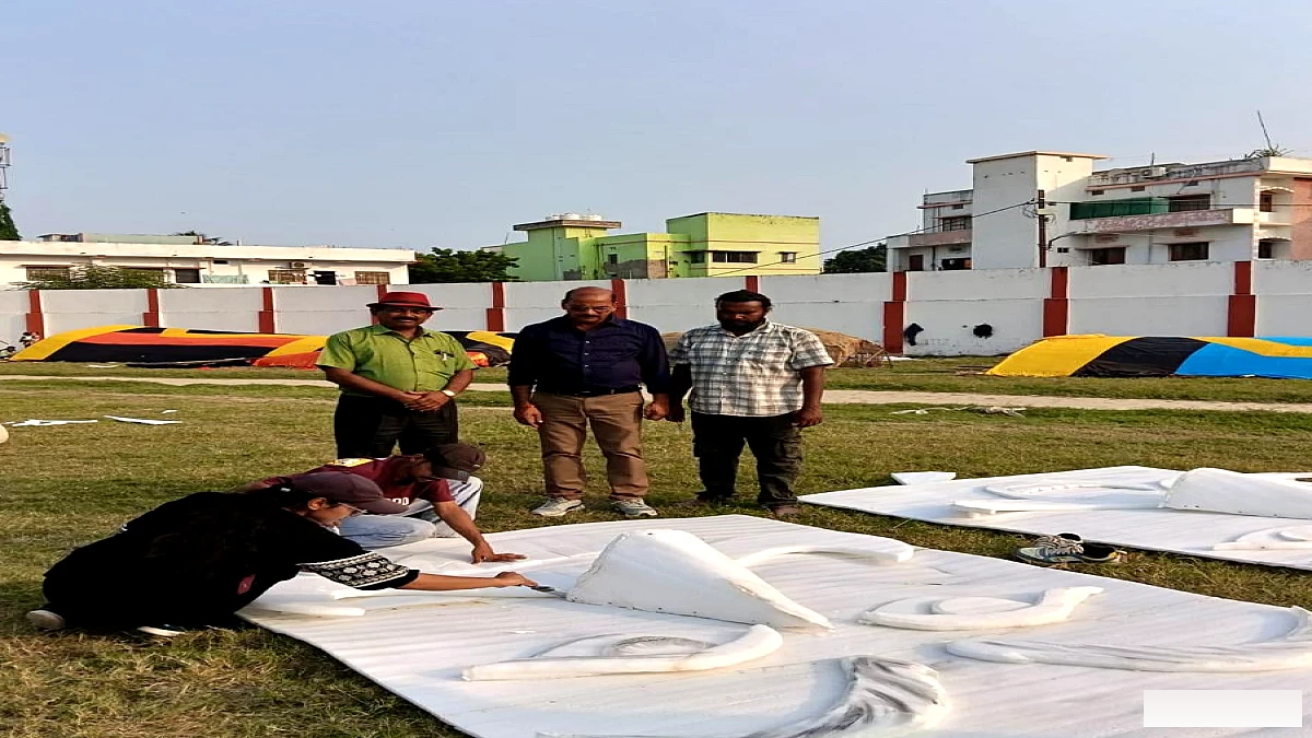 90 फीट के रावण और 80 फीट के मेघनाथ का होगा दहन, 'लोकल फॉर वोकल' की पहल से स्थानीय कलाकारों को मिला मौका