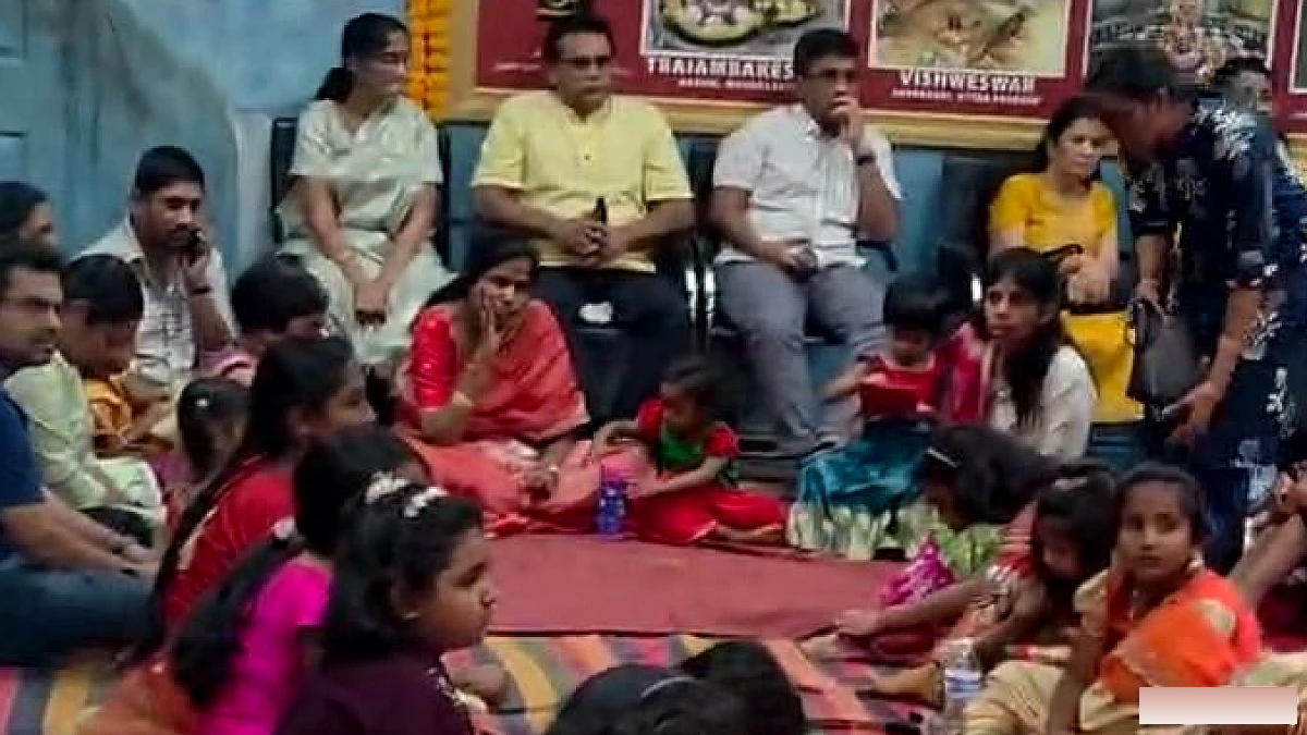 बिहार की परंपरा, अमेरिका में भी: मुजफ्फरपुर की बहू ने कैलिफ़ोर्निया में 108 कन्या पूजन में हिस्सा लिया