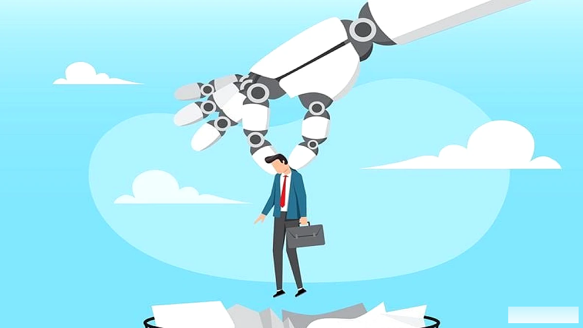 AI से नौकरियाँ नहीं गईं, पर करियर की पहली सीढ़ी खिसकी; कंपनियों ने भर्ती में कटौती की