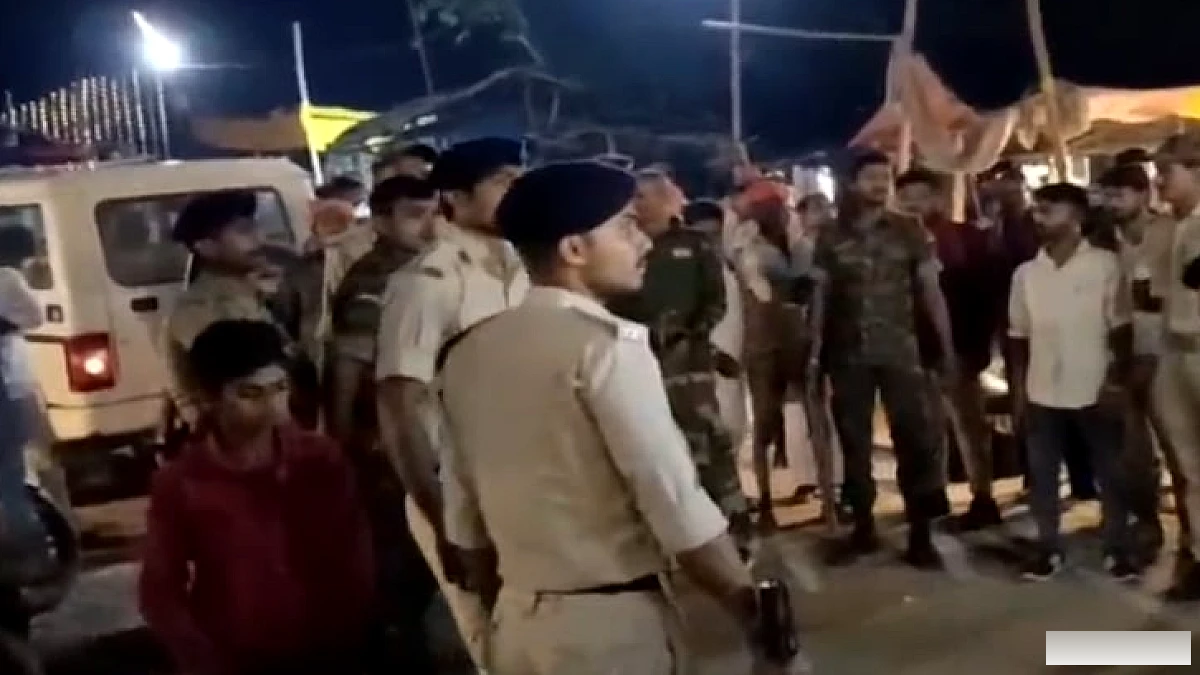 नशे में धुत एसआई पर दुकानदार के साथ मारपीट व गाली-गलौज करने का आरोप, ग्रामीणों ने बनाया बंधक