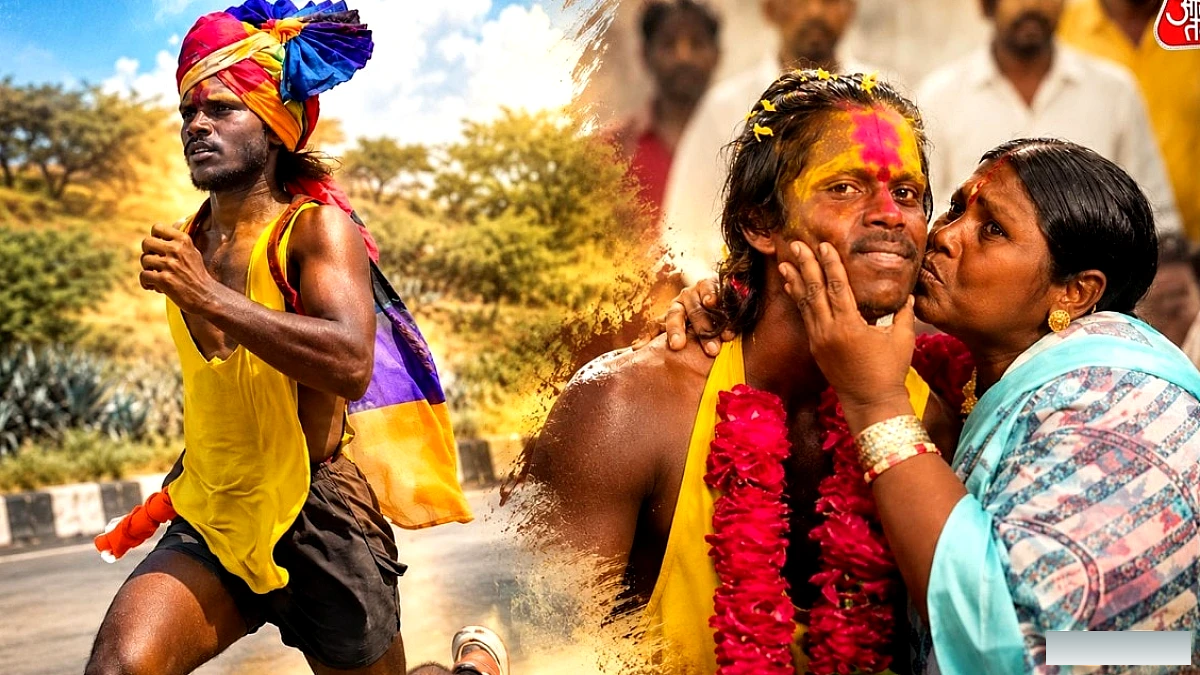 19‑साल के मोनू ने मां के स्वस्थ होने पर 12 ज्योतिर्लिंगों की दौड़ यात्रा शुरू की