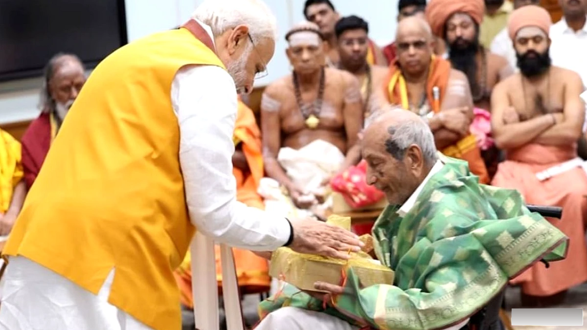 वुम्मिदी एथिराजुलु, सेंगोल निर्माता, का निधन; पीएम मोदी एवं तमिलनाडु के राज्यपाल ने जताया शोक