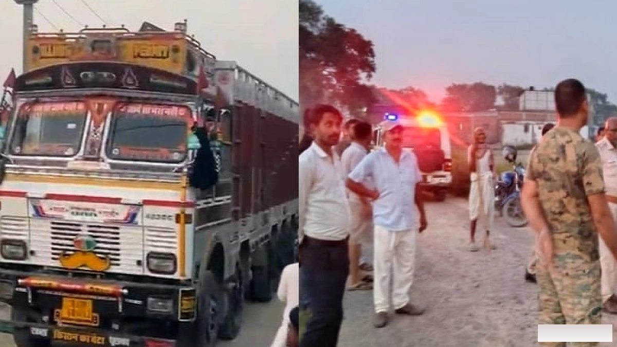 ट्रक पर दौड़ा 11 हजार वोल्ट का करंट, चालक की मौत; सहयोगी गंभीर रूप से झुलसा