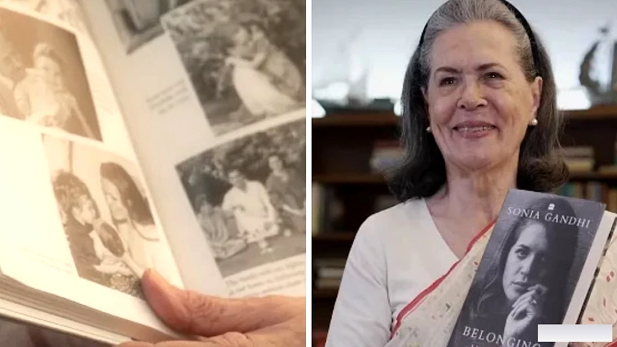 सोनिया गांधी ने इंस्टाग्राम पर नई किताब ‘Belonging: A Journey of Love’ की पहली झलक साझा की, प्रियंका गांधी की तस्वीरें दिखीं