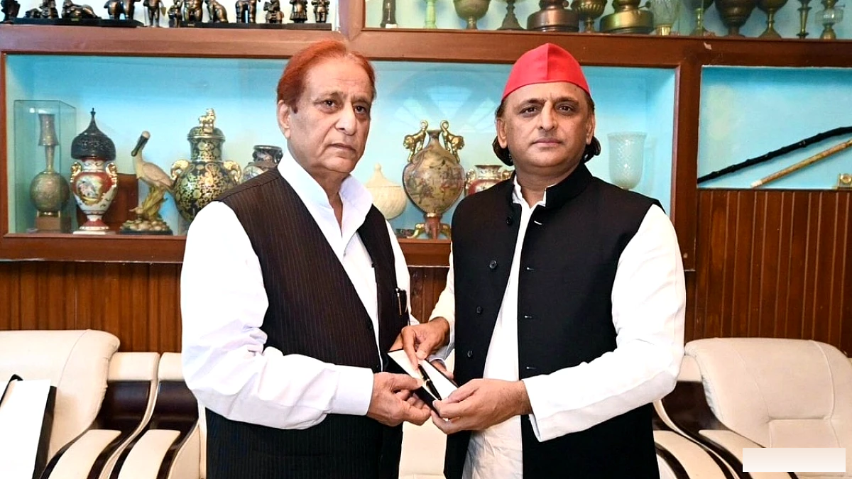 अखिलेश यादव ने रामपुर जेल में आज़म खान से की मुलाकात, परिवार से भी मिले