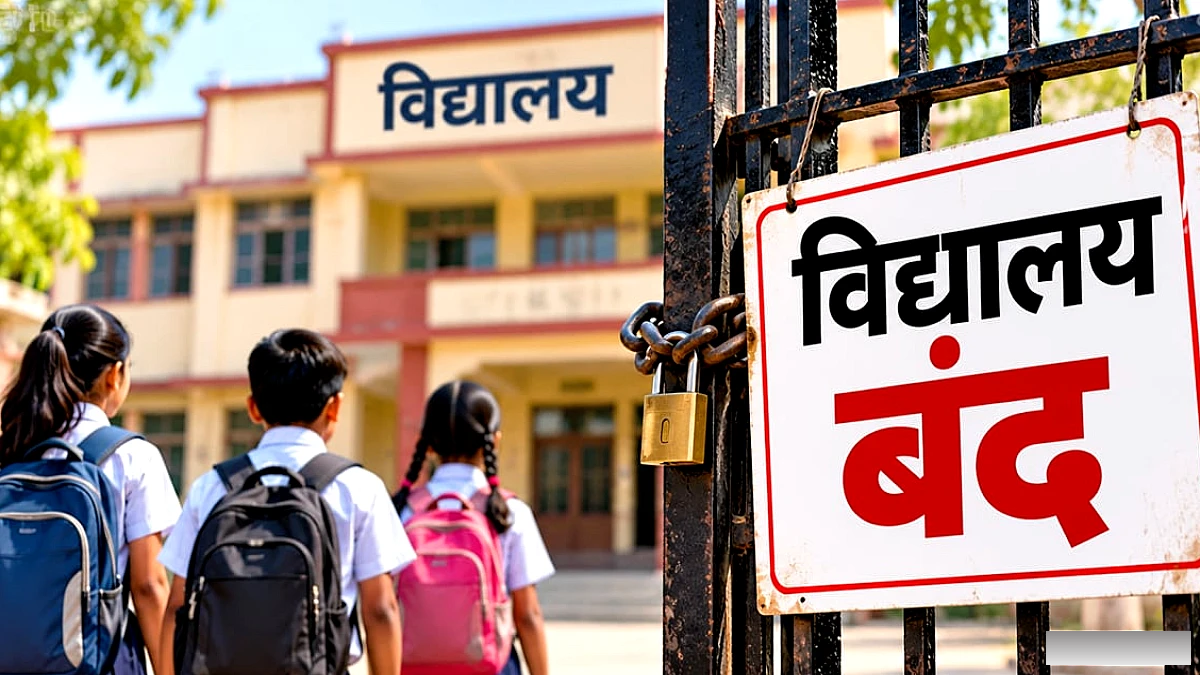 प्रयागराज में विधान परिषद चुनाव के कारण कक्षा 12 तक के सभी विद्यालय बंद