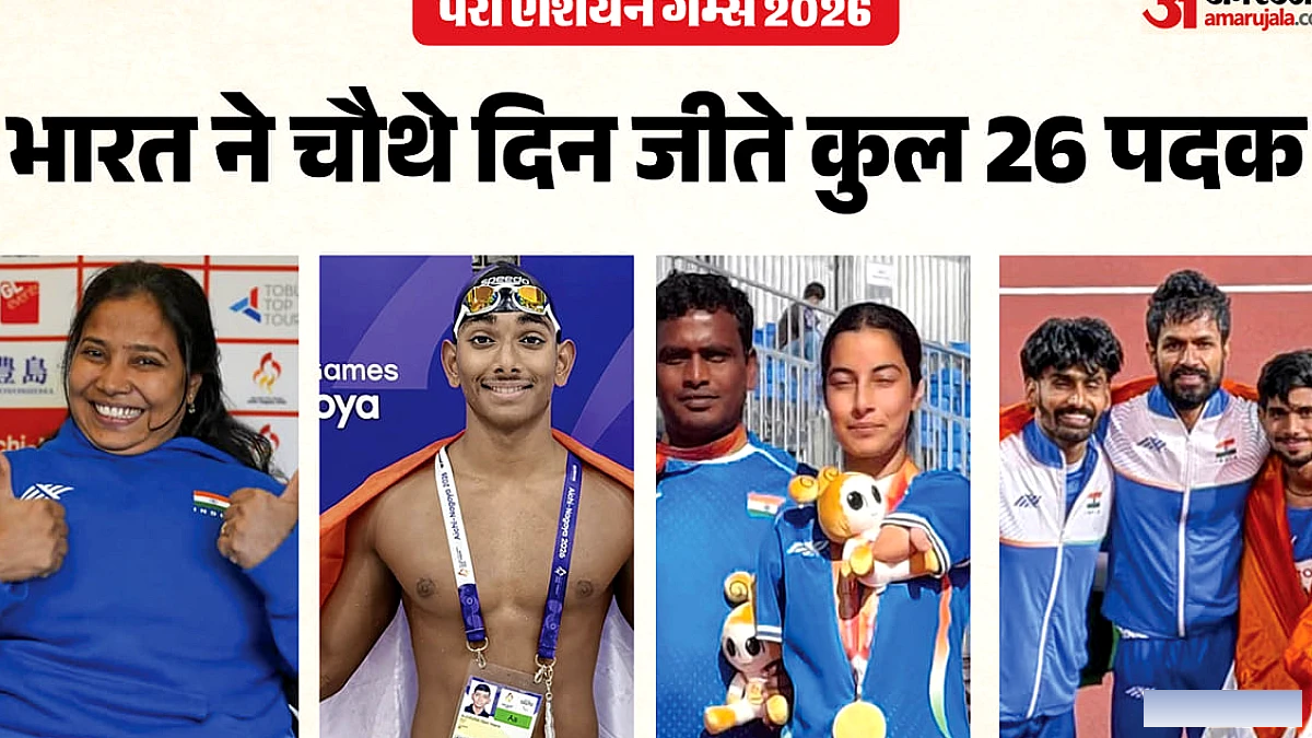 भारत ने 80 पदकों की सीमा पार की: पैरा एथलेटिक्स में पाँच स्वर्ण, पैरा एशियाड में शानदार प्रदर्शन