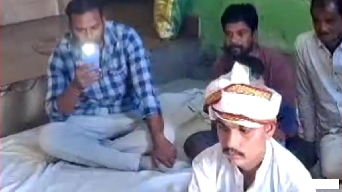 बेटी की शादी पर विवाद के बाद पिता ने कराया शांति पाठ