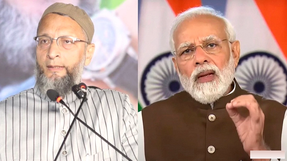असदुद्दीन ओवैसी ने चीन सीमा के मुद्दे पर पीएम मोदी की नीति को किया सवाल