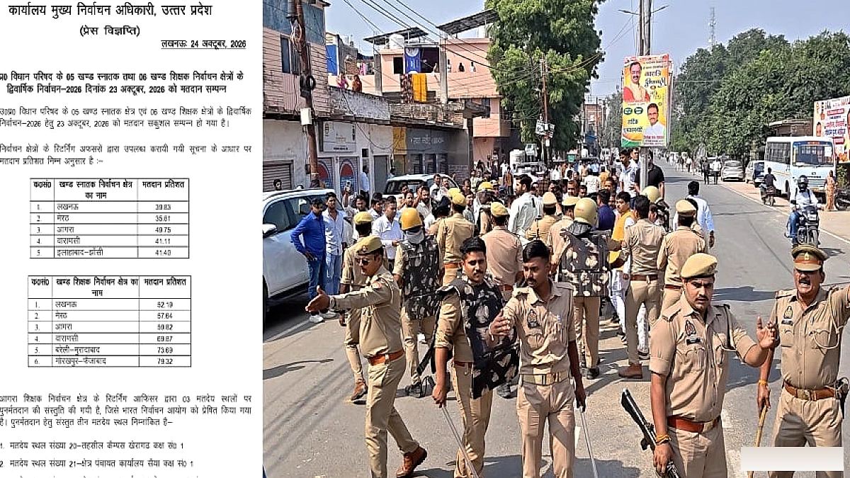आगरा शिक्षक MLC चुनाव: तीन बूथों पर फिर होगा मतदान, SP प्रत्याशी ने धांधली के आरोप लगाए, आदेश मिला