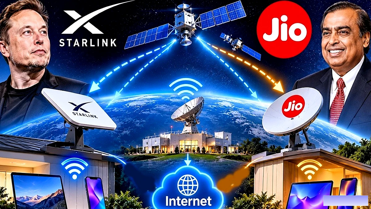 जियो और Starlink के सैटेलाइट इंटरनेट से भारत में डिजिटल समावेशन की नई दिशा