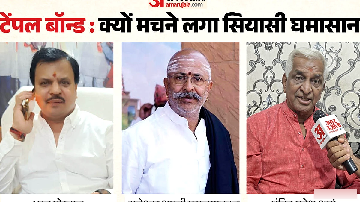 11 मंदिरों से ₹800 करोड़ जुटाने की योजना पर कांग्रेस का विरोध