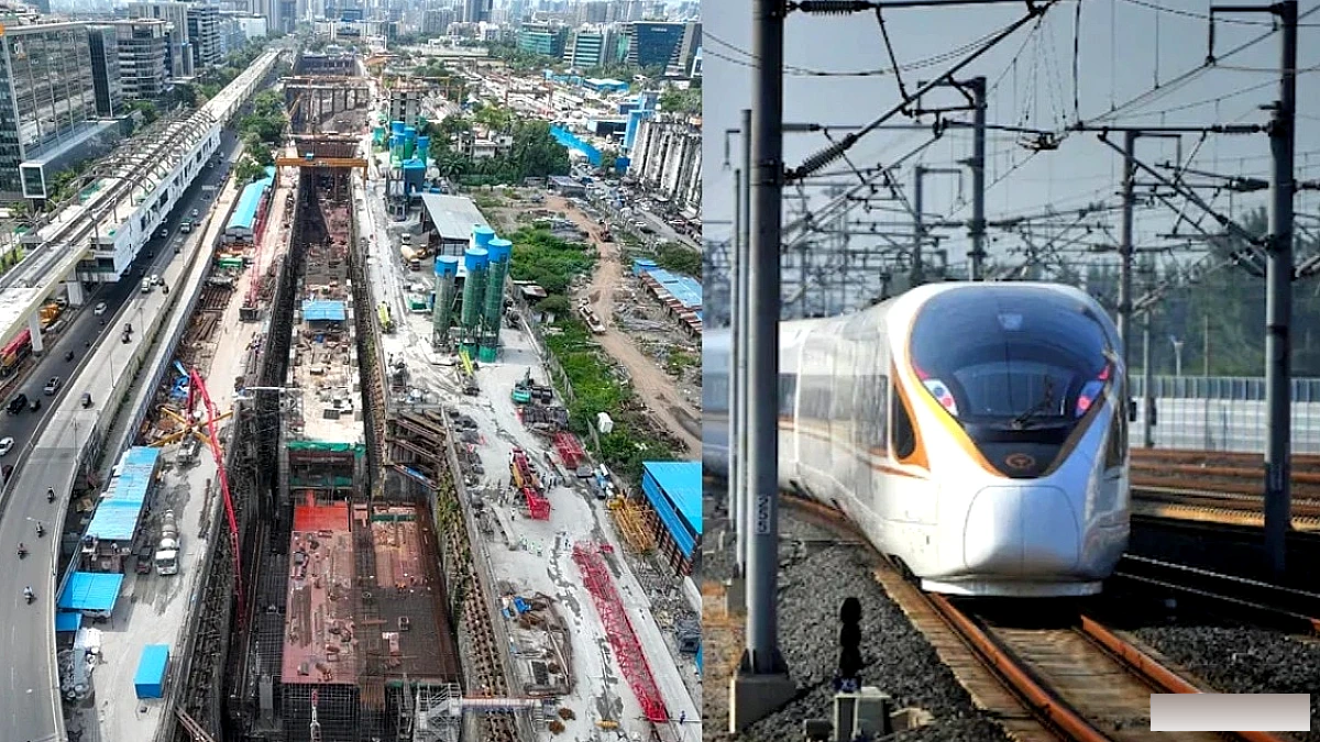 मुंबई में 100 फीट गहरा बुलेट ट्रेन स्टेशन, 7 किमी समुद्र के नीचे सुरंग तैयार