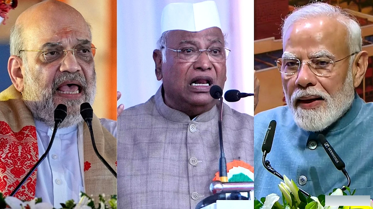 खड़गे की पीएम के पिता पर टिप्पणी पर BJP ने तेज़ी से प्रतिक्रिया, अमित शाह ने कहा 'मर्यादा टूट गई
