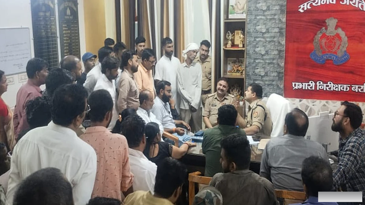 कानपुर में जुआ विरोध के दौरान जुआरियों ने मंडल उपाध्यक्ष पर मुक्का मारा, भाजपा ने थाना घेरा