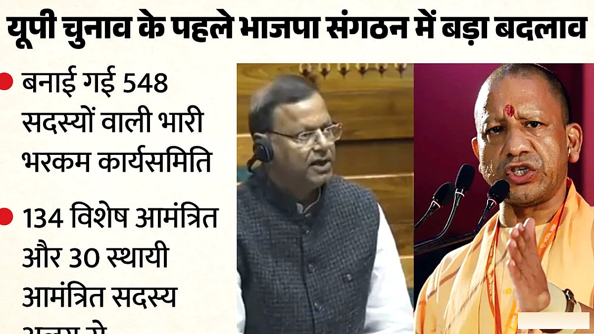 चुनाव से पहले भाजपा ने घोषित की जंबो कार्यसमिति, कुल 712 सदस्य बनाकर पार्टी ने बनाया रिकॉर्ड; ये है सूची