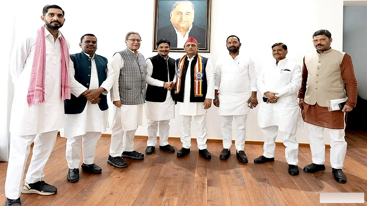 बदायूं के दो पूर्व भाजपा विधायक समाजवादी पार्टी में शामिल, अखिलेश यादव के साथ पंजीकरण