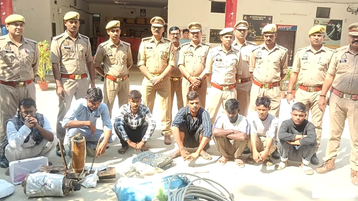 कानपुर में ट्रांसफॉर्मर चोरी करने वाले अंतर-राज्य गिरोह के सात सदस्य हिरासत में