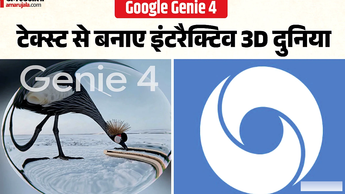 गूगल ने जारी किया Genie 4: एआई से रियल‑टाइम 3D वर्चुअल दुनिया