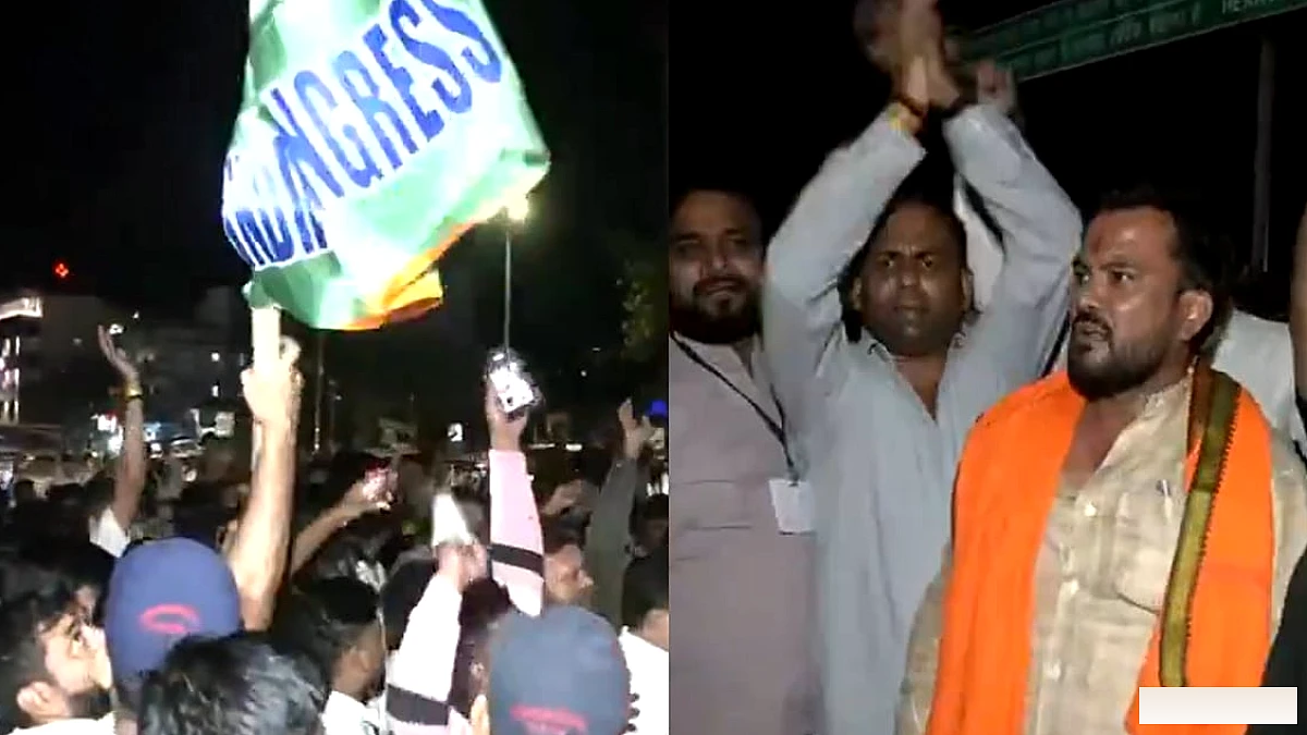 नागपुर में मतगणना के दौरान भाजपा‑कांग्रेस कार्यकर्ताओं में टकराव, वंजारी की जीत का दावा बढ़ा सियासी तनाव