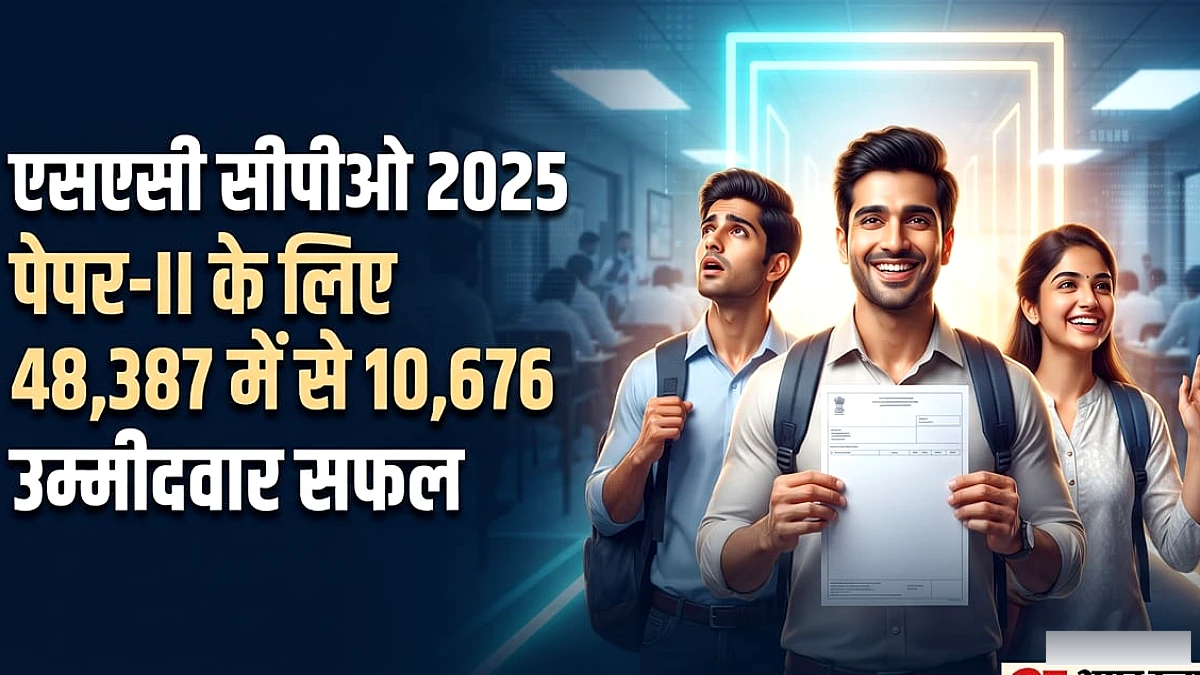 फिजिकल टेस्ट का परिणाम घोषित, पेपर-II के लिए कितने उम्मीदवार सफल