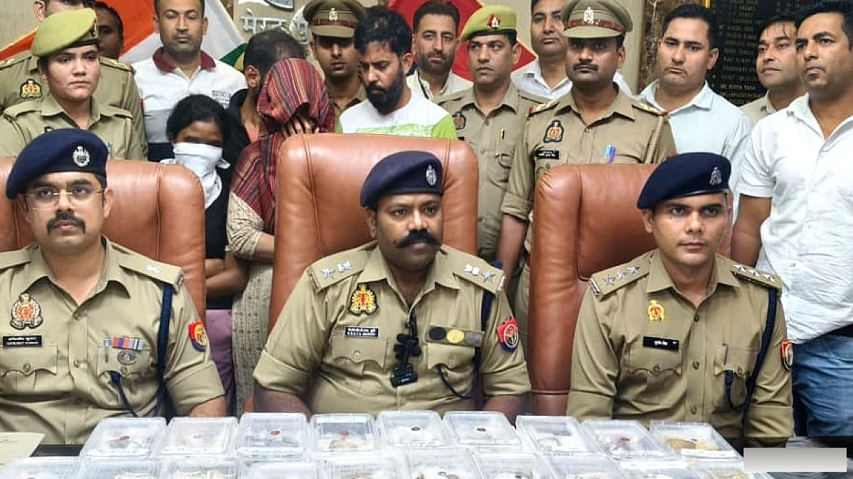मेरठ में स्पोर्ट्स बिज़नेसमैन के घर से चोरी के बाद कुक, नौकरानी समेत चार गिरफ्तार, ₹2 करोड़ के ज्वेलरी और नकदी बरामद