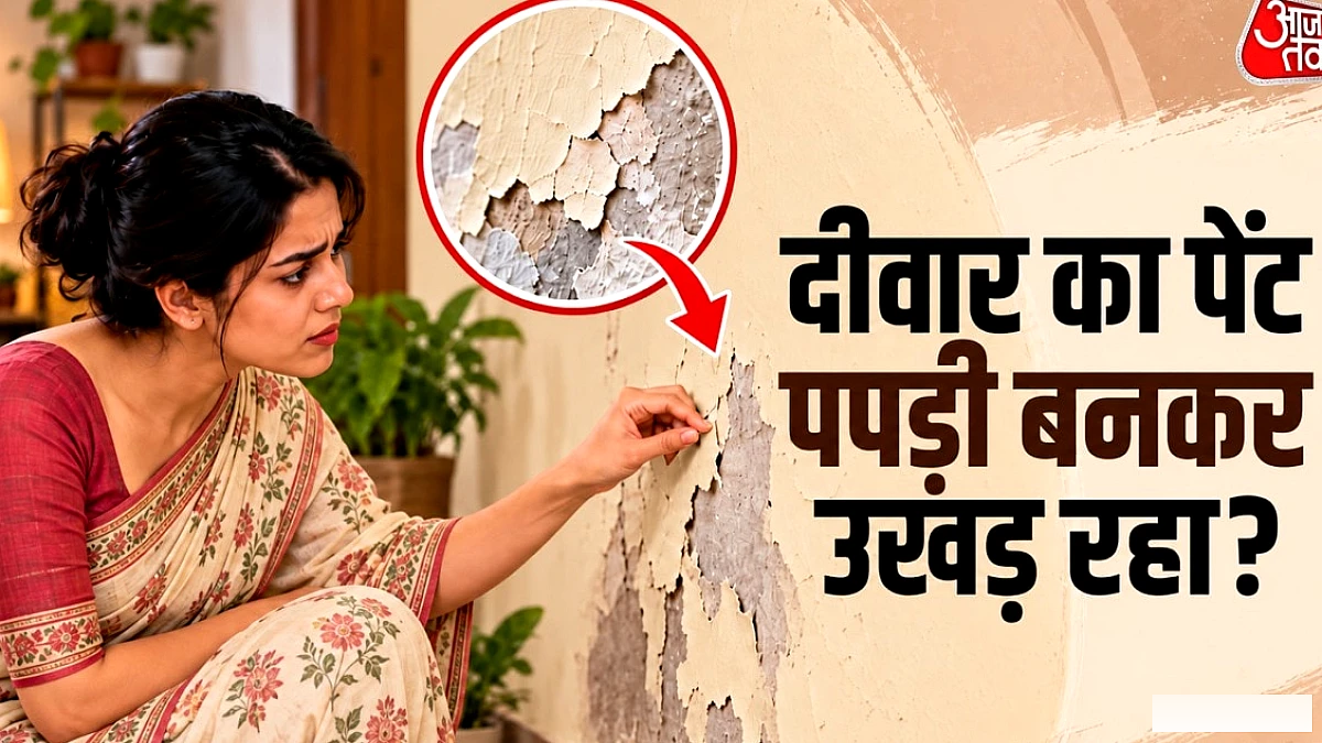 कैलेंडर या पोस्टर हटाते ही दीवार का पेंट क्यों उखड़ता है? बचाव के आसान उपाय