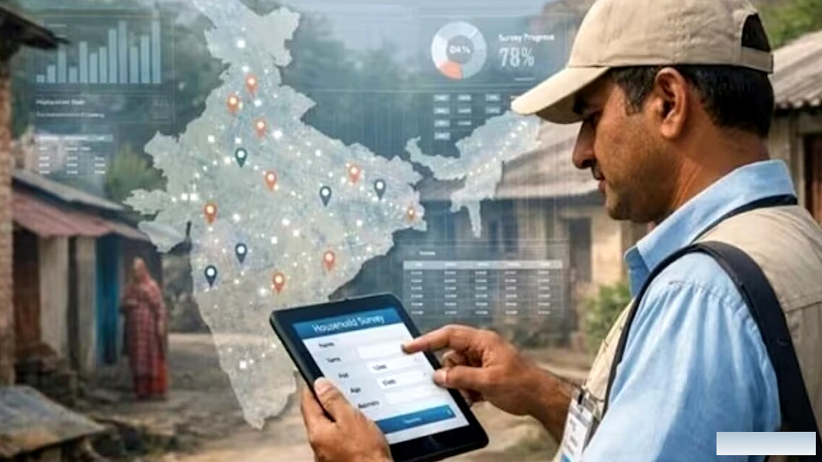 जनगणना 25 जनवरी से 28 फरवरी 2027 तक: चुनावी एवं बर्फीले क्षेत्रों को छोड़कर पूरे भारत में कार्यान्वयन